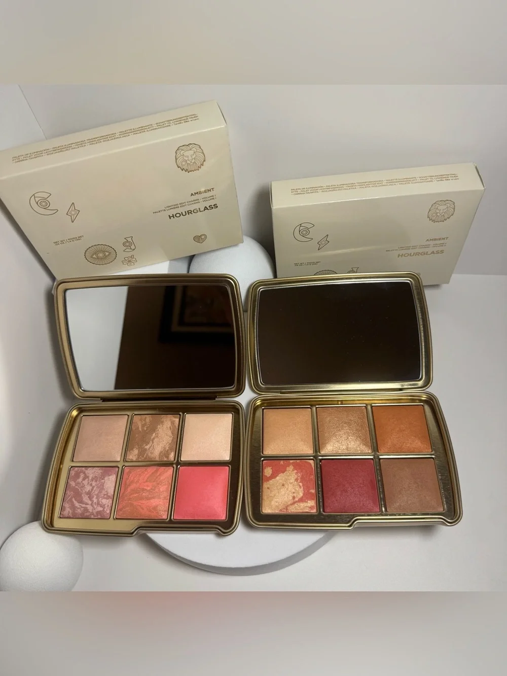 Hourglass Charms Palette NY Flagship EXCLUSIVE Volume I & II  — Both Palettes!